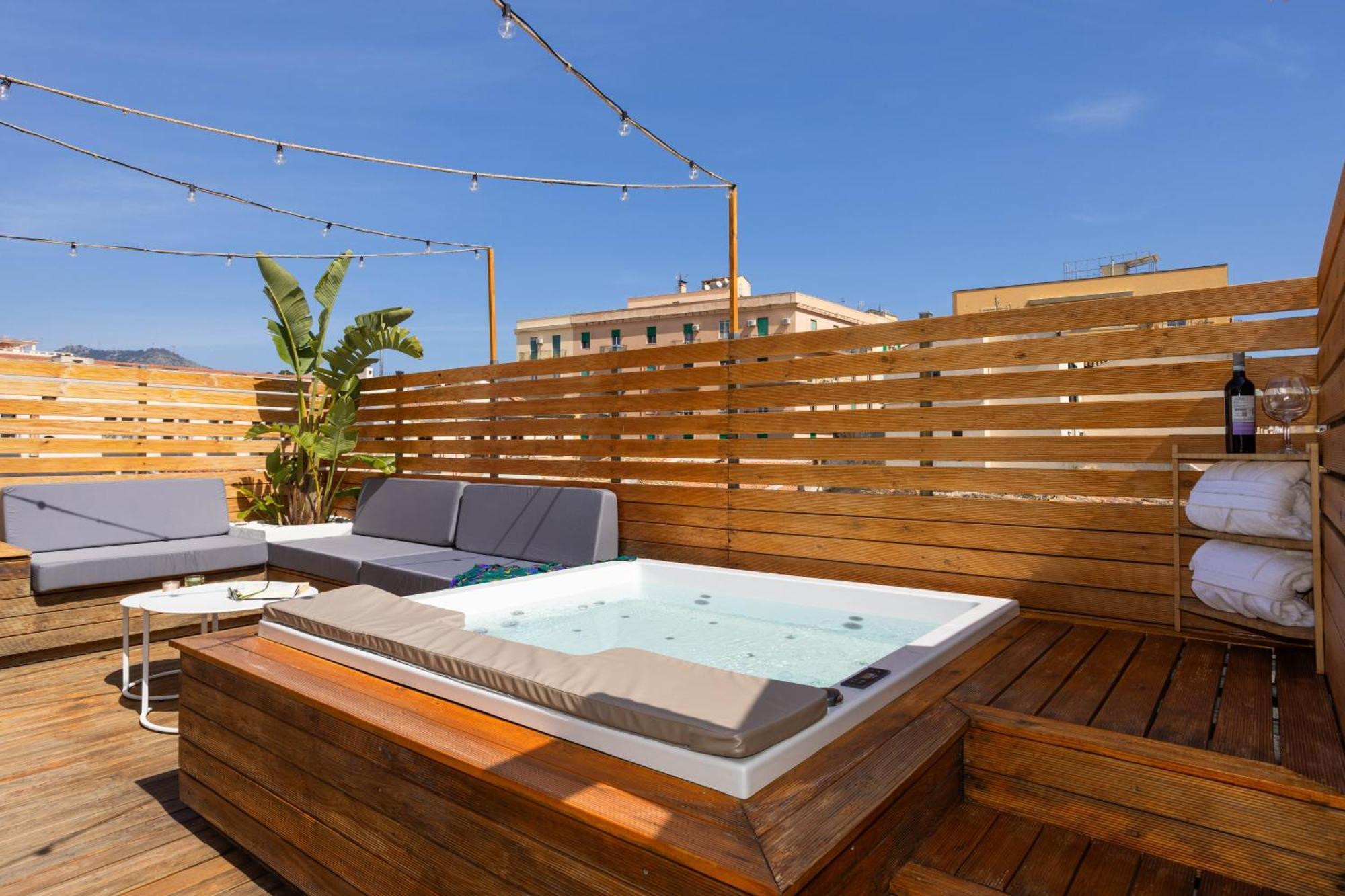 Le Terrazze Dei Candelai "Boutique Apartments" Палермо Стая снимка